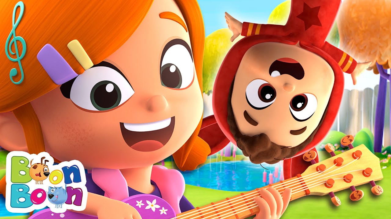 Sus-sus, până la Lună - Cântece pentru copii - BoonBoon