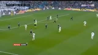 اهداف ريال مدريد واشبيلية ٢-٠ تعليق يوسف سيف