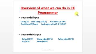 9 CX Programmer Instructions   Omron PLC Online Course