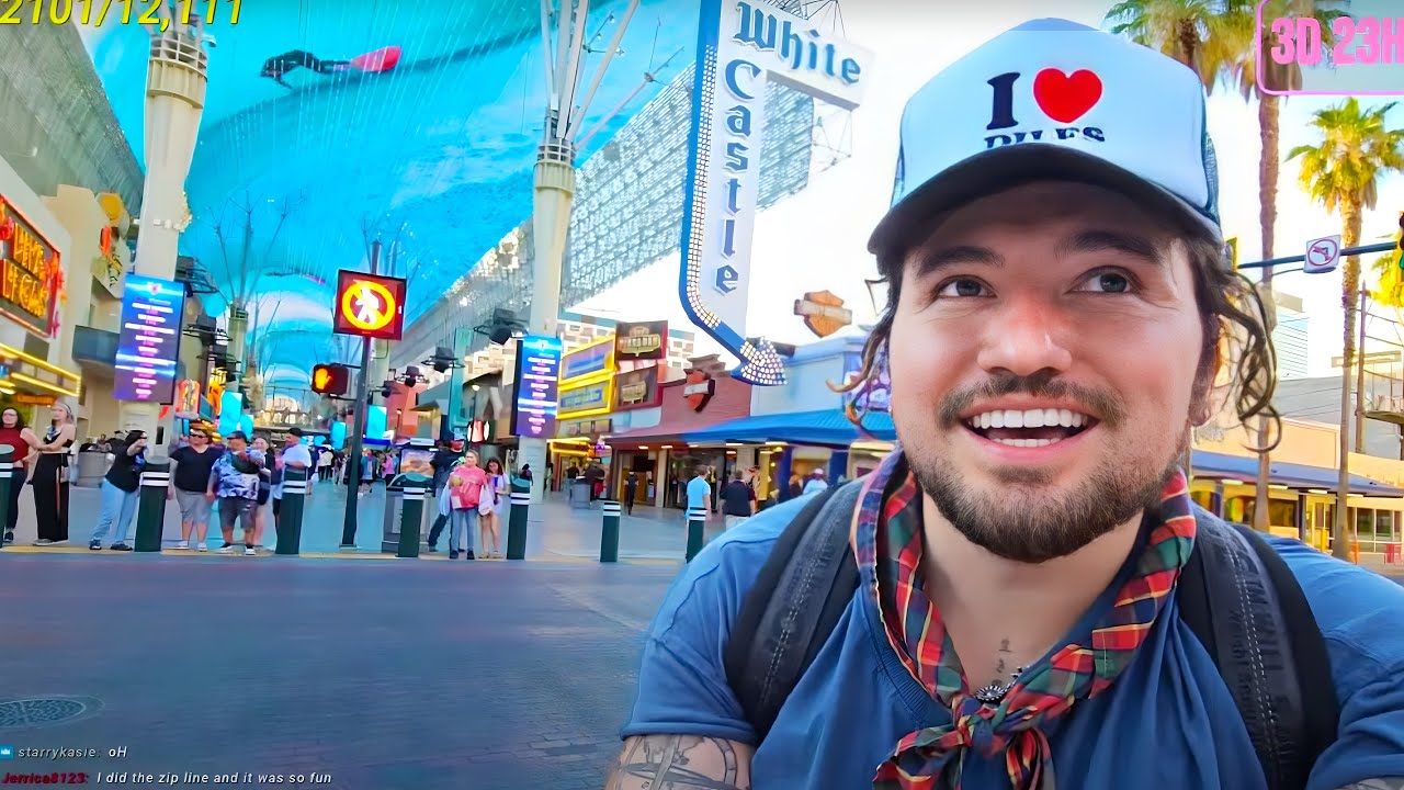 IRL ON VEGAS STRIP W/ THE BOYS!