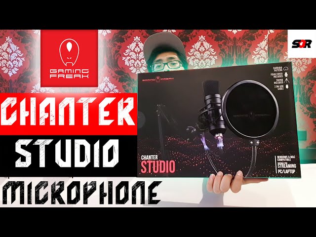AVF Gaming Freak Chanter Studio High Quality Mic With Holder For Studio And  Streamers Use 