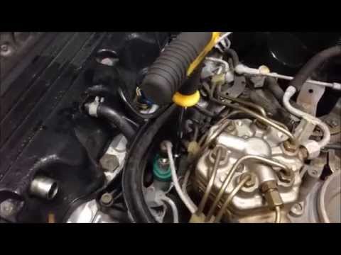 DIY cold start issue solved (fixed) Mercedes cold start valve replacement w124 m103 w126 w201