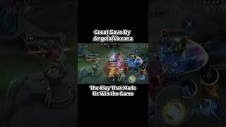 Godly Save By Angela and Vexana. Comeback! #mobilelegend #mlbbshorts #mlbb #mobilelegends #montage