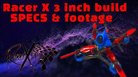 Racer X TWIG 3 inch FPV Drone build and flight footage!