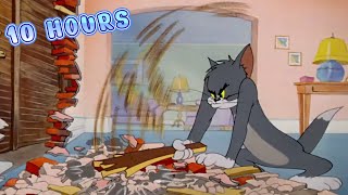 Tom and Jerry Tom Hit Bricks For 10 Hours