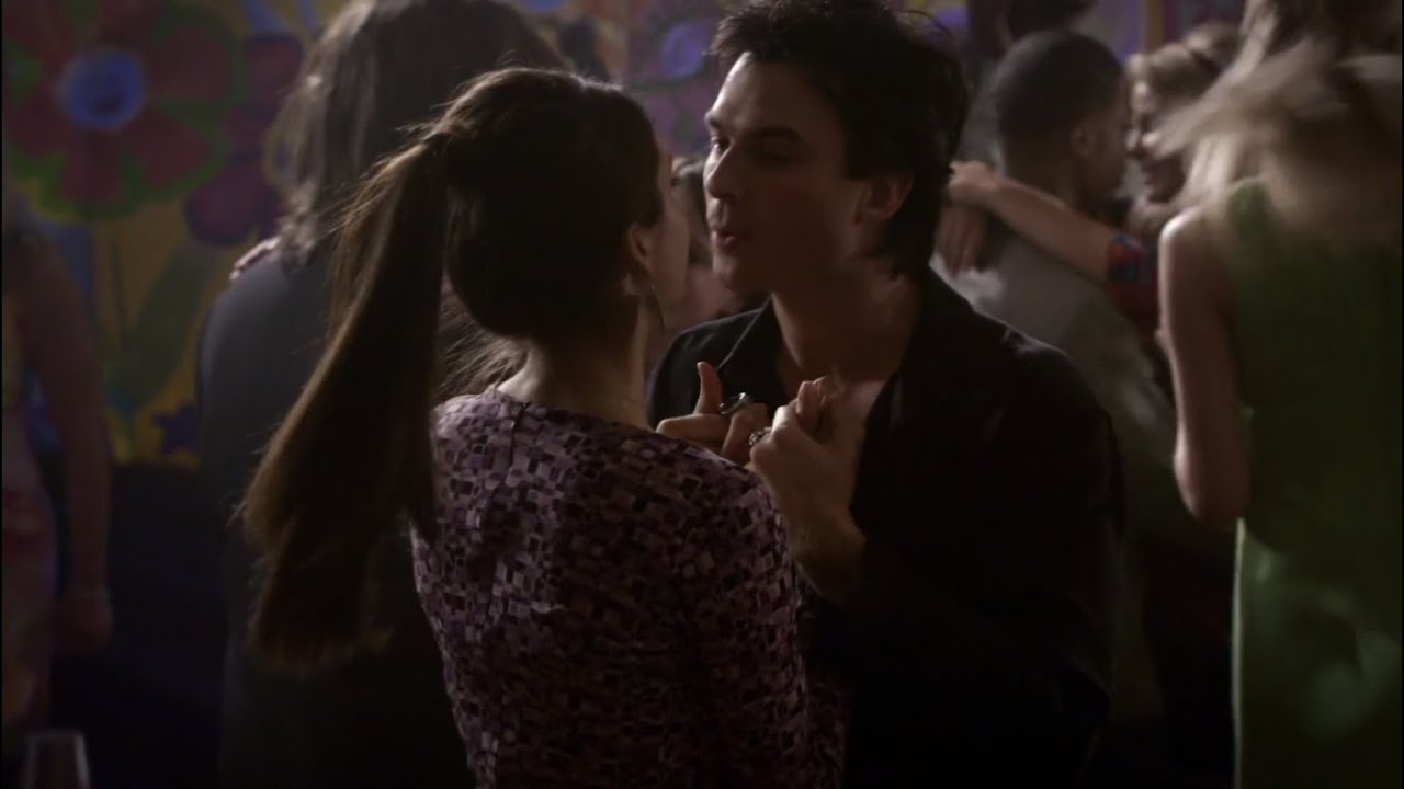 The Vampire Diaries: Damon and Elena. Dance and support - YouTube