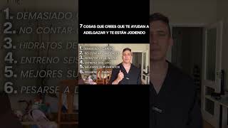 7 cosas que crees que te ayudan a adelgazar y te están jodiendo