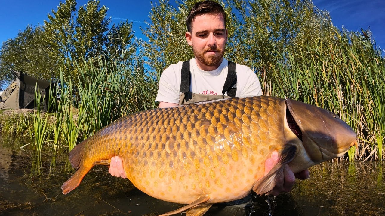 Lov kapra🎣 Aké veľké kapre sa nám spolu s Rewikom podarilo uloviť? 🐟