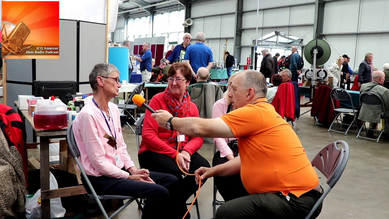 Introduction to British Young Ladies Amateur Radio Association - BYLARA at Hamfest 2018