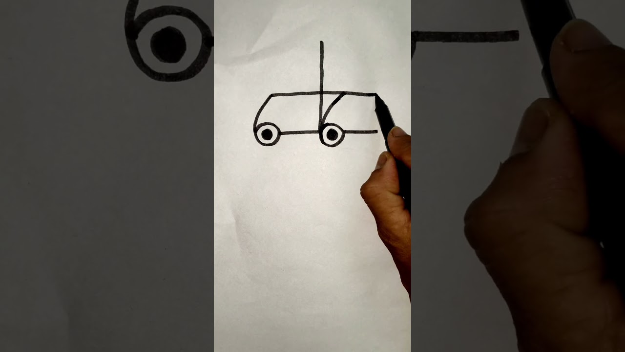How to Draw Car from 66 