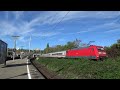 🇩🇪 101 XXX (DB) bei der Durchfahrt in Stuttgart Nord Richtung Norden