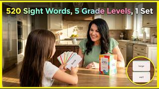 This Sight Word Flash Card Set Covers Pre-K Through Grade 3!