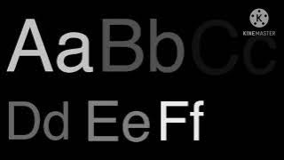 Alphabet Song 2 (My Version) (Horror Version)