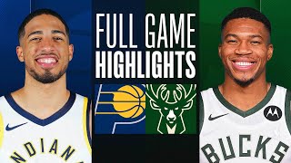 PACERS at BUCKS | FULL GAME HIGHLIGHTS | January 1, 2024