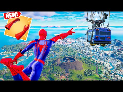 die *NEUE* MYTHISCHE SPIDERMAN-WAFFE in Fortnite!