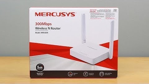 MERCUSYS Wireless N Router  MW301R Unboxing & Overview.