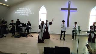 #МирВсем 🕊 В собрании евангельских христиан в Рустави, Грузия! Славим Господа Бога! 2024.05.12 (9/9)
