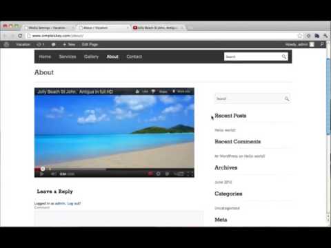 Create A BEAUTIFUL Website In Wordpress   Easy!