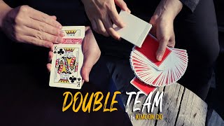 Double Team by Kimoon Do | 비주얼 샌드위치 #카드마술 | 더블팀 by 도기문 | Visual Sandwich Card magic | 유료마술배우기