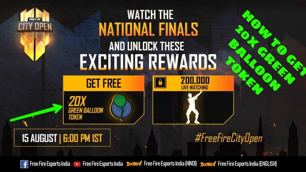 How to get 20x green balloon token 