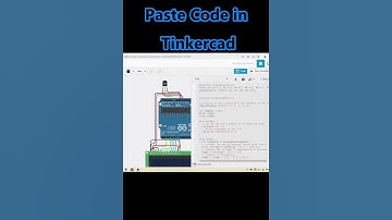 😱😱 #ChatGPT Coding #Arduino Temp sensor in #Tinkercad that