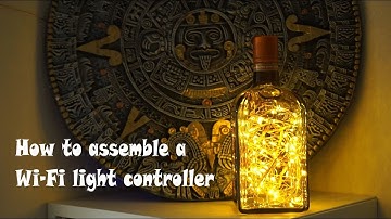 The BEST Wi-Fi LED strip light tutorial -  DIY wireless controller and dimmer via ESP and PCB.
