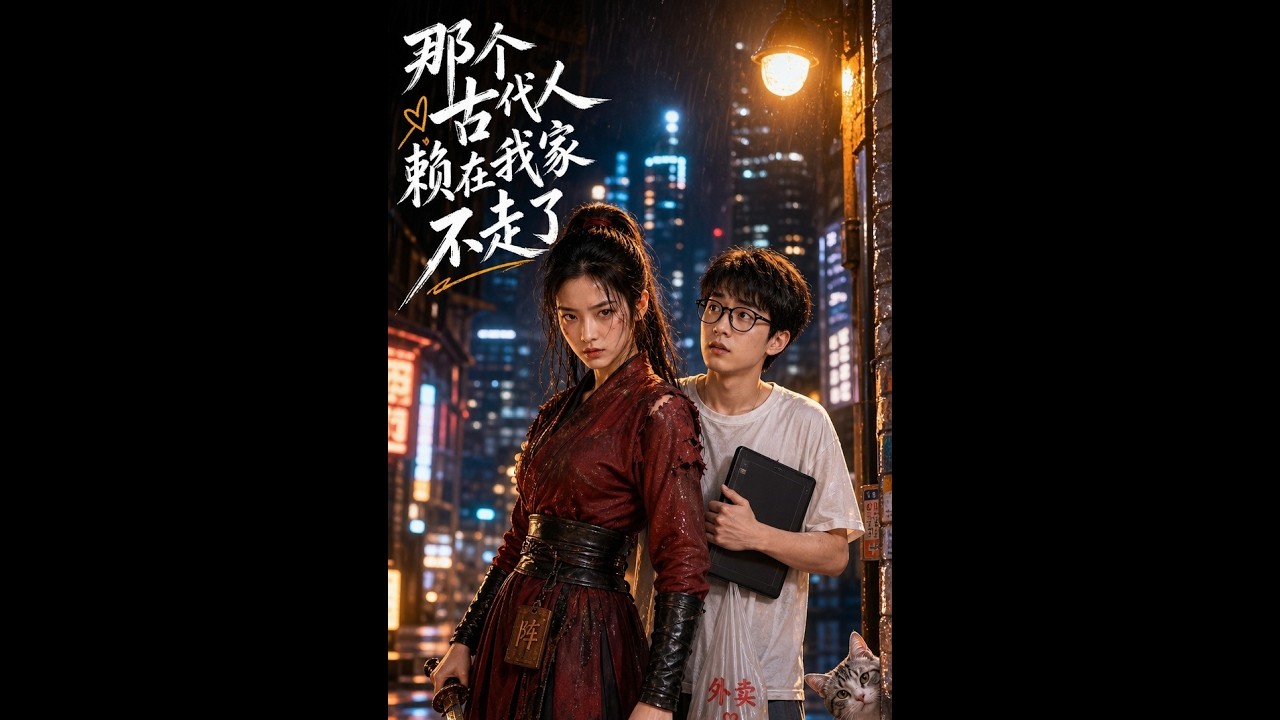 💥【一口氣看完】《那個古代人賴在我家不走了》#短劇 #AI短劇 #逆襲 #drama #爽劇 #鯊魚先生🦈