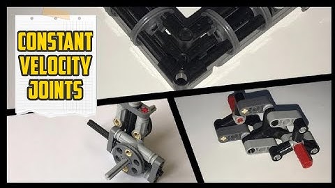 LEGO Technic CV Joints Slow Motion Compilation (Hobson, Oldham & Schmidt Couplings)
