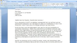 Sollicitatiebrief schrijven mavo-3