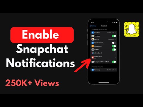 How to Enable Snapchat Notifications on iPhone (2021)