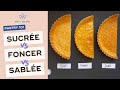 Pastry  sucre  foncer and sable recipes