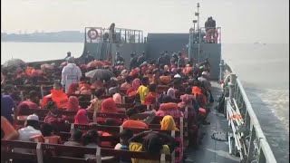 Move to relocate Rohingya refugees to remote island criticised by human rights groups