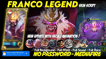[Replace All] New Franco Legend King Of Hell With Recall No Password Mediafire Full Effect Sound