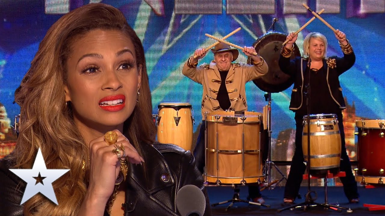 DRUMMING duo are a total BLAST I Audition I BGT Series 9 - YouTube