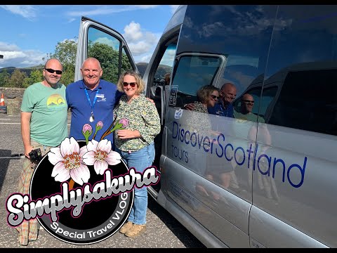 SimplySakura Travel vlog Pt.5 - Discover Scotland Tour, Village of Luss & Pier Road Walking Tour