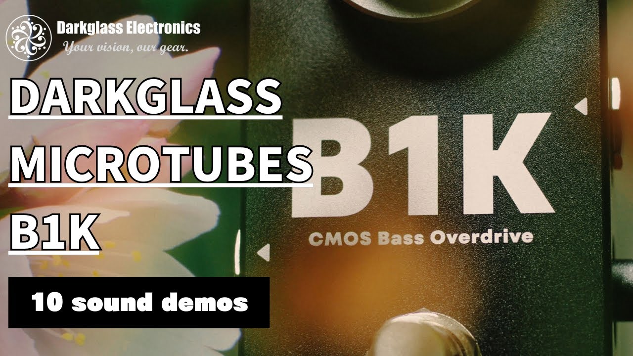 Darkglass Microtubes B1K - Sound Demo & Review /ダークグラス 歪み