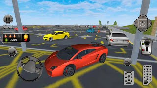 Multi Level Sport Car Parking #10 - Lamborghini Gallardo Car Driver Simulator - Android Gameplay screenshot 1