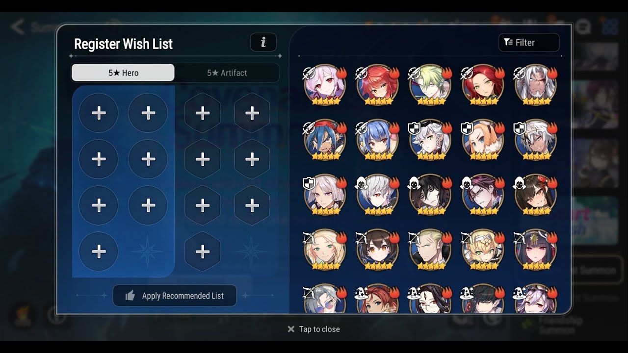 Список желаемых героев для призыва ковенантов для новых игроков в 2026 году! - Epic Seven