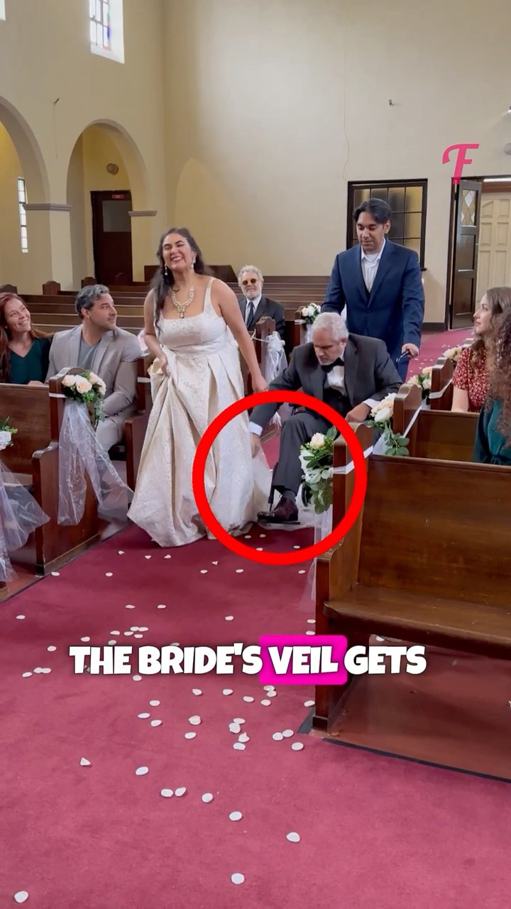 A Wedding Mishap Turned Into A Heartwarming Moment!  #shorts
