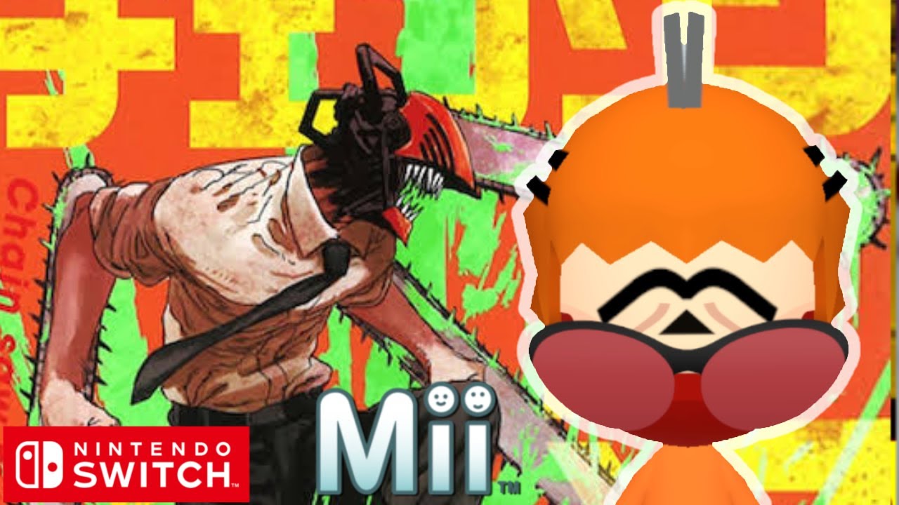 チェンソーマン デンジ Mii作り方【Nintendo Switch】 - YouTube