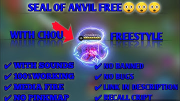 SEAL OF ANVIL WITH SOUNDS!!! || RECALL SCRIPT || FULLEFFECTS ||  WITH SOUNDS! || PASS:Subscribe ||