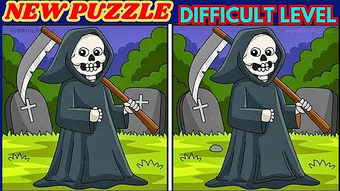 ONLY SHARP EYE/BRAIN FIND THE 6 DIFFERENCE | #newpuzzalgame #find5difference #quizzes