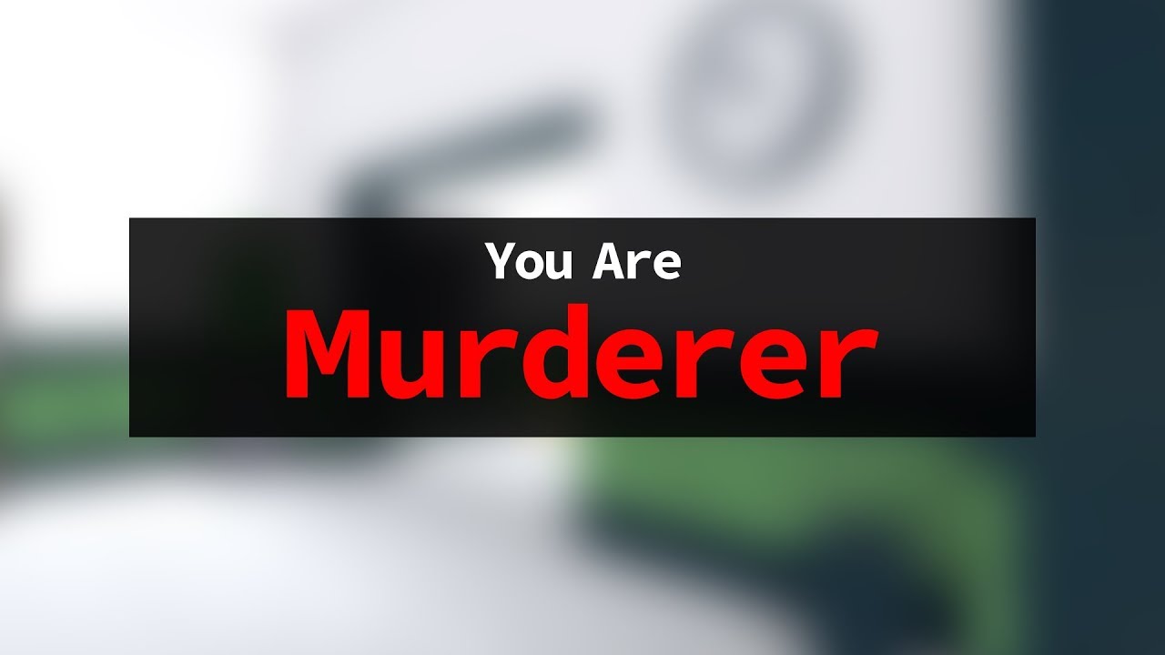 If I Get Murderer The Video Ends Roblox Murder Mystery 2 - eternal knife code mm2 easy robux today