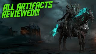 Review of all the Artifacts in Game!! || Dragonheir Silent Gods CBT2