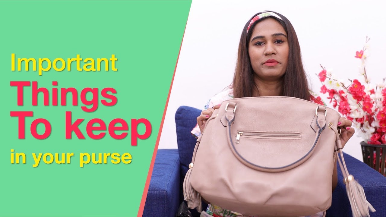 Things Every Girl Must Carry in Her Bag in Hindi! MustHaves in your