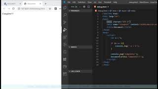 Bài 2.D2: Debug (Gỡ lỗi) Javascript trong Visual Studio Code