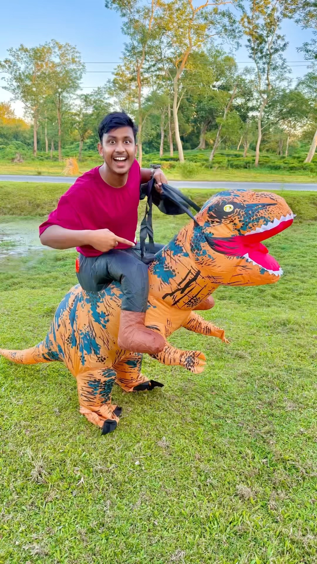₹5000 Ka Inflatable dinosaur Unboxing
