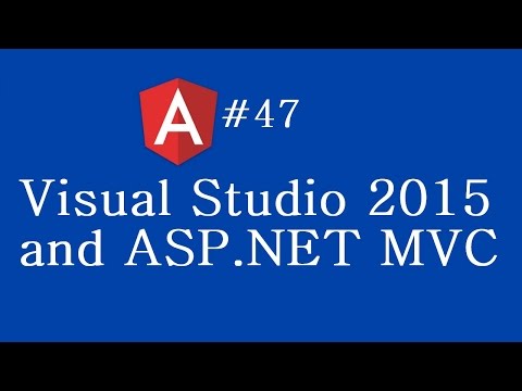 ვიდეო: როგორ დავიწყო კუთხოვანი პროექტი Visual Studio 2015-ში?