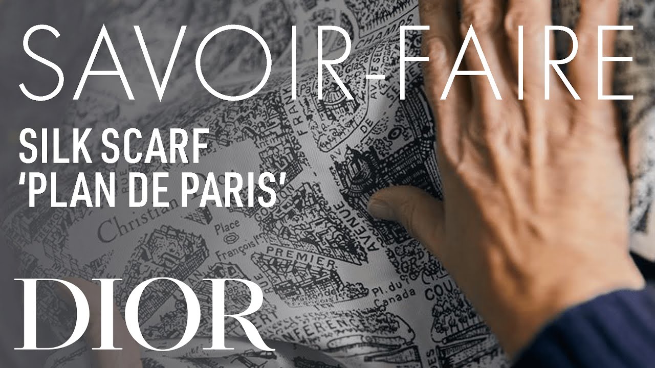 The Savoir-Faire Behind the Plan de Paris Silk Scarf