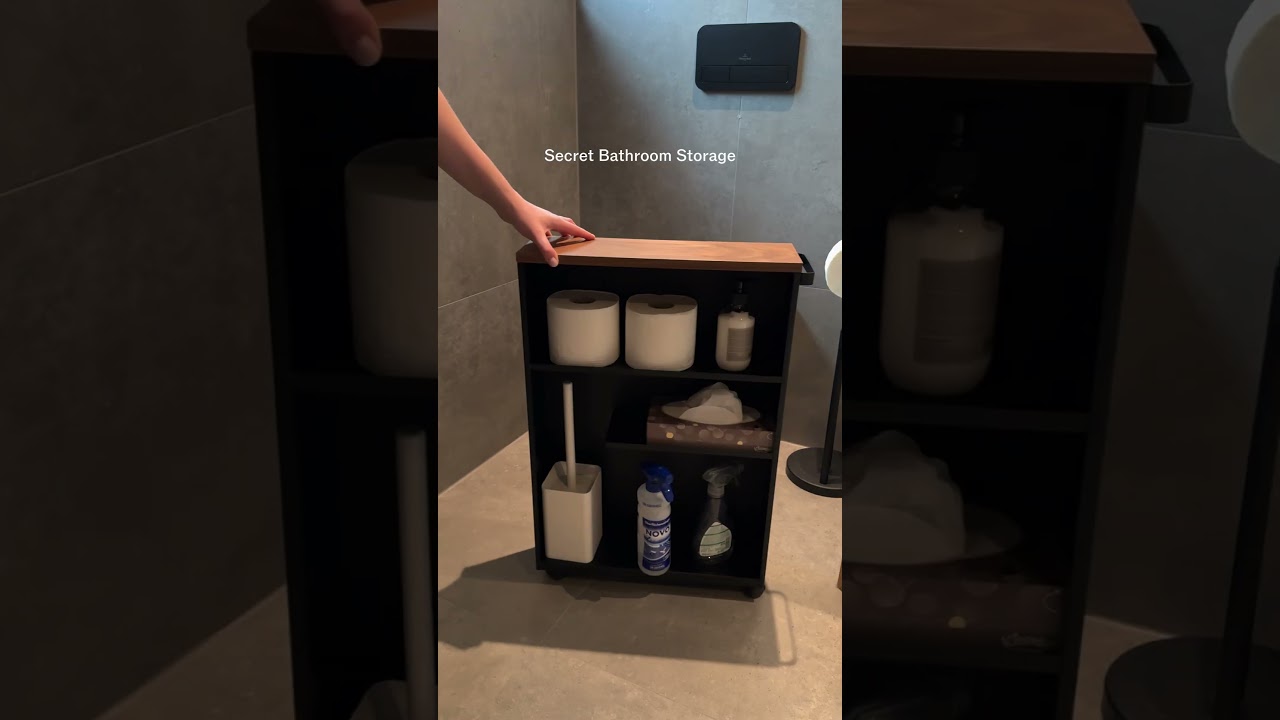 Eleganter Badezimmer Hack 